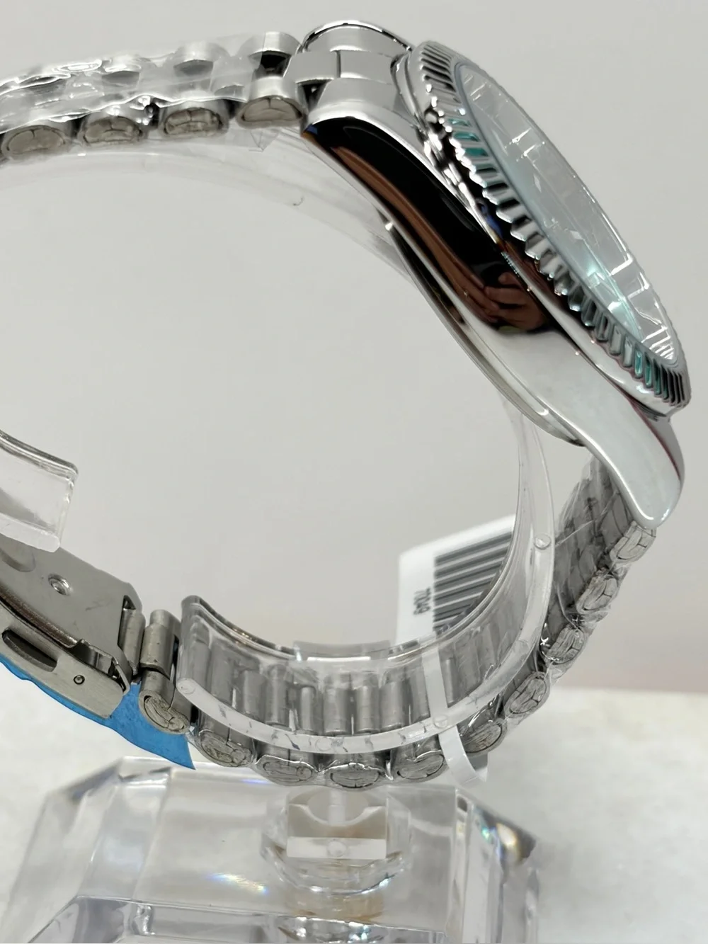 Invicta I 42mm Silver Watch with Tiffany Blue Dial
